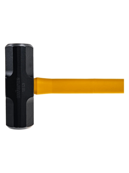 Кувалда с фибергласовой ручкой Inforce 7000 грамм 06-16-22