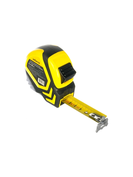 Измерительная рулетка 5м х 25мм Inforce COMPACT 06-11-29