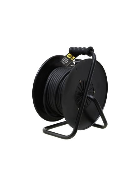 Силовой удлинитель на катушке Inforce 4 гнезда, с/з КГт 3х1,5 16A 30м IP44 GRANITE ZG 09-15-01