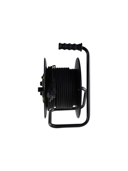 Силовой удлинитель на катушке Inforce 4 гнезда, с/з КГт 3х1,5 16A 30м IP44 GRANITE ZG 09-15-01