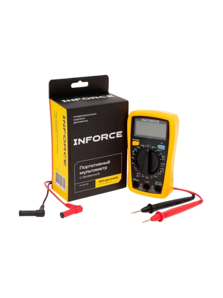 Портативный мультиметр Inforce + прозвонка 01-05-05
