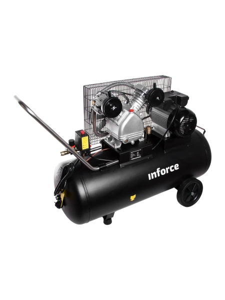 Ременной компрессор (100 л; 10 бар; 510 л/мин) Inforce BCX-100L 04-06-31