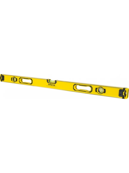 Алюминиевый магнитный строительный уровень Inforce PROFline 1000мм 06-11-14