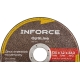 Диск отрезной по металлу OptiLine (125x1.2x22.2 мм) Inforce INB12512