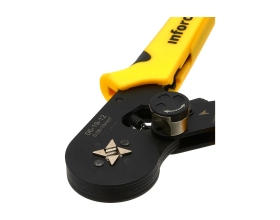 Квадратные пресс-клещи Inforce с регулировочным винтом, 0.25-10 мм2 06-19-12