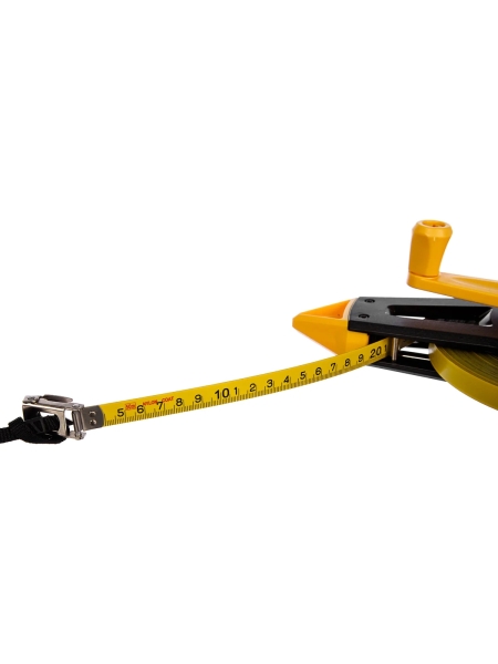 Геодезическая рулетка нейлоновое покрытие ленты 50м Inforce 06-11-51