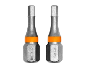 Вставка-бита шестигранная (2 шт; HEX3; 25 мм) Inforce 11-01-372