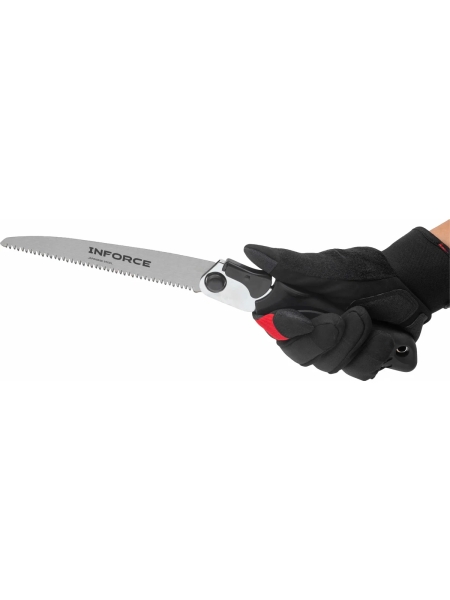 Складная пила Inforce с прямым полотном 06-08-26