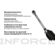 Динамометрический ключ 3/8" 20-110 Нм Inforce, Длина 240мм, Сталь Cr-V, Профессиональный, 06-05-107