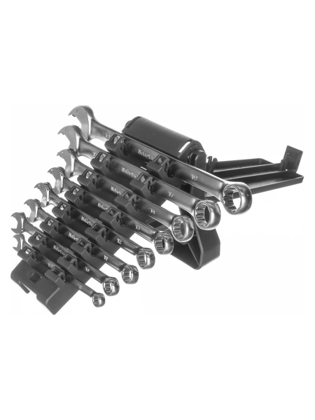 Набор комбинированных ключей с трещоткой 8 предметов Inforce 06-05-54