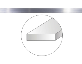 Прямоугольное алюминиевое правило 2м Inforce Профи 06-02-0008