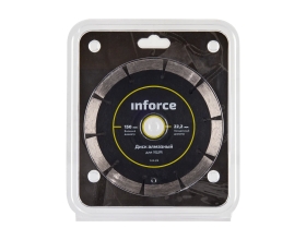 Диск алмазный по бетону (150х22.2 мм) для УШМ Inforce 11-01-510