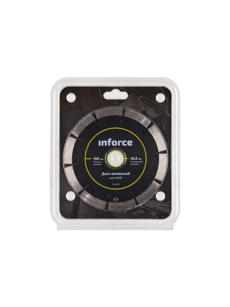 Диск алмазный по бетону (150х22.2 мм) для УШМ Inforce 11-01-510