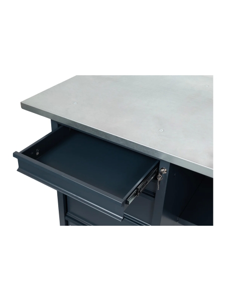 Верстак с драйвером, тумбой и экраном Inforce 1800х686х1350 05-01-019