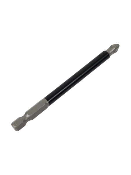 Биты сталь S2, с насечкой, РН 2x90мм, 10 шт Inforce 11-01-376