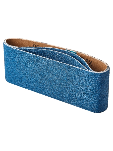 Лента шлифовальная (3 шт; 75х457 мм; P80) Inforce 11-01-499