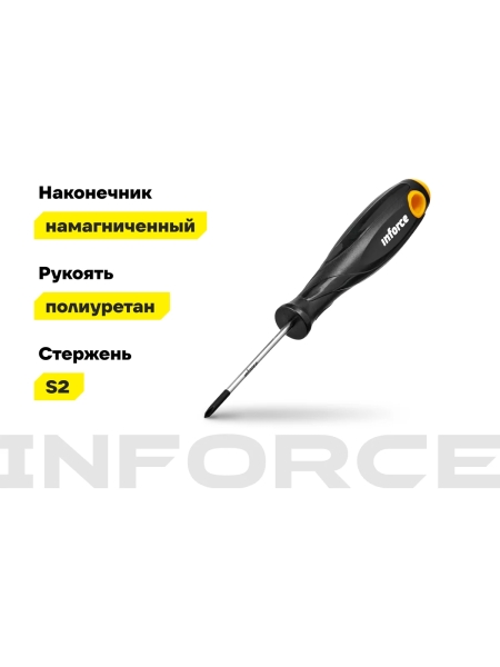 Крестовая отвертка Inforce PH0x60 06-09-54
