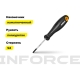 Крестовая отвертка Inforce PH0x60 06-09-54