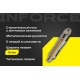 Строительный нож Inforce в металлическом корпусе 18 мм, с винтовым зажимом 06-02-12