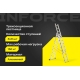 Трехсекционная лестница 9 ступеней Inforce 3x9 ЛП-03-09