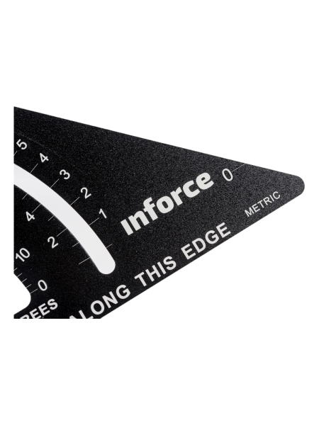 Кровельный угольник Inforce с угломером, 190 мм 06-11-76