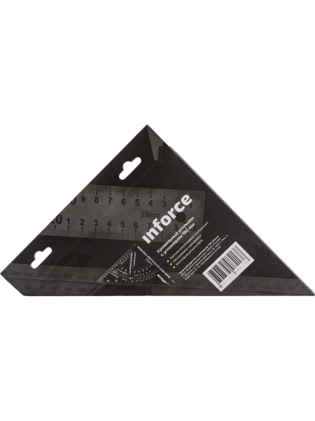 Кровельный угольник Inforce с угломером, 190 мм 06-11-76