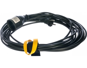 Силовой удлинитель Inforce УС1-О-10 У-101 ПВС 2x0.75 10м, 6А, 1 розетка б/з 10110