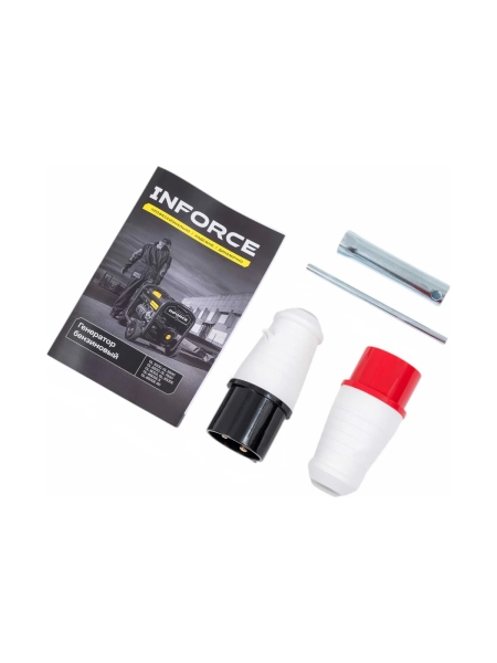 Бензиновый трехфазный генератор Inforce (6,5 кВт; эл.стартер; ATS; колёса и ручки) GL 6500E-3