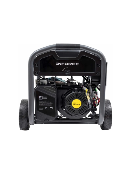 Бензиновый трехфазный генератор Inforce (6,5 кВт; эл.стартер; ATS; колёса и ручки) GL 6500E-3