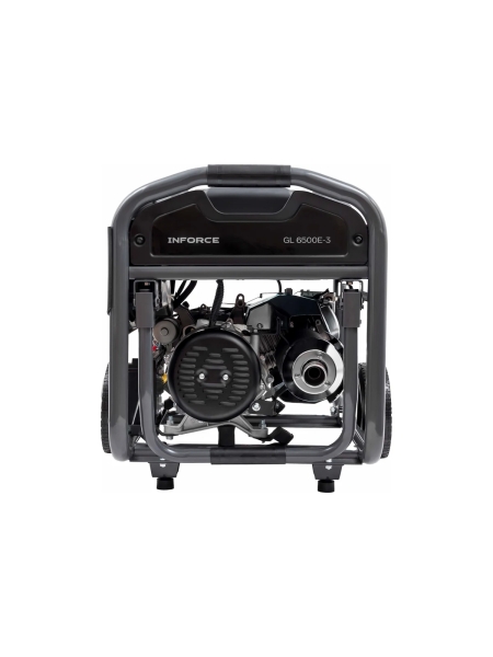 Бензиновый трехфазный генератор Inforce (6,5 кВт; эл.стартер; ATS; колёса и ручки) GL 6500E-3
