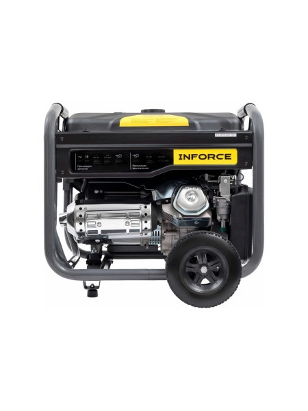 Бензиновый трехфазный генератор Inforce (6,5 кВт; эл.стартер; ATS; колёса и ручки) GL 6500E-3