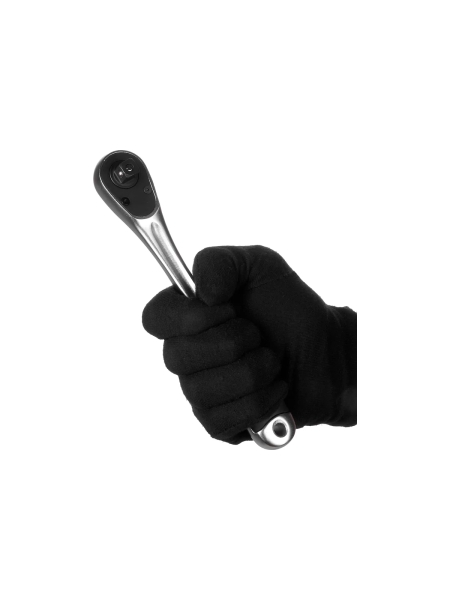 Трещотка Inforce 3/8" DR количество зубьев 72 шт, сталь Cr-V, длина 200мм, 06-05-110