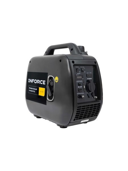 Инверторный генератор Inforce (2,2 кВт; USB; дисплей; тихий) IGC 2200
