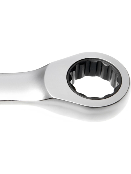 Набор компактных комбинированных трещоточных ключей 5 предметов Inforce, Сталь Cr-V, 8-19мм, профессиональный, 72зуба, 06-05-104