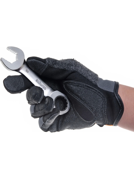 Набор компактных комбинированных трещоточных ключей 5 предметов Inforce, Сталь Cr-V, 8-19мм, профессиональный, 72зуба, 06-05-104