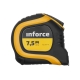 Измерительная рулетка с нейлоновым ярким покрытием и магнитным зацепом 7.5x27мм Inforce 06-11-49