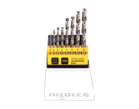 Набор сверл по металлу HSS (8 шт; 3-10 мм; шаг 1 мм) Inforce 11-01-124
