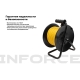 Силовой удлинитель Inforce на катушке, 4 гнезда, с/з ПВС 3х1,5 16A 20м IP44 GRANITE ZG 09-15-07