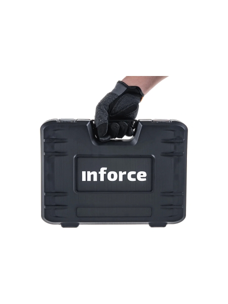 Набор торцевых ударных удлиненных головок Inforce (1/2"; 10-24 мм) 11-01-263