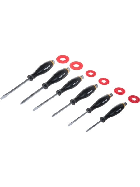Набор ударных отверток 6 шт Inforce 06-09-91