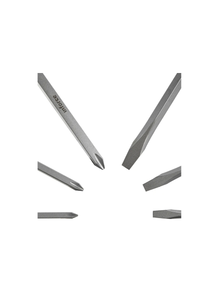 Набор ударных отверток 6 шт Inforce 06-09-91