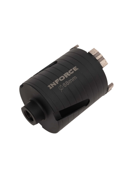 Коронка алмазная по бетону 68 мм Inforce 11-02-068