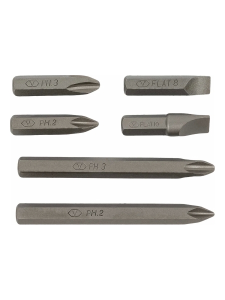 Ударная отвертка с битами в комплекте Inforce 06-09-96