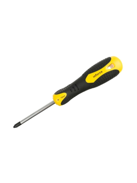 Отвертка Inforce PH2x75 с магнитным наконечником 06-09-16