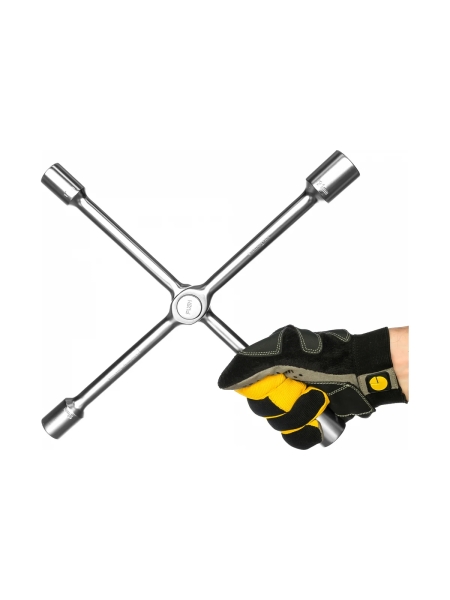 Баллонный ключ-крест Inforce 06-05-46