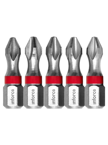 Бита (5 шт; PH2; 25 мм) Inforce 11-01-290