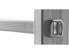 Профессиональная трехсекционная лестница Inforce 3x16 шириной 480мм ЛП-03-22