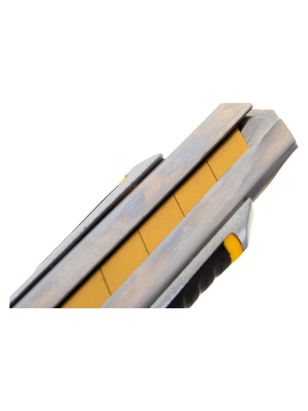 Строительный нож Inforce 25 мм в металлическом корпусе с винтовым зажимом 06-02-13