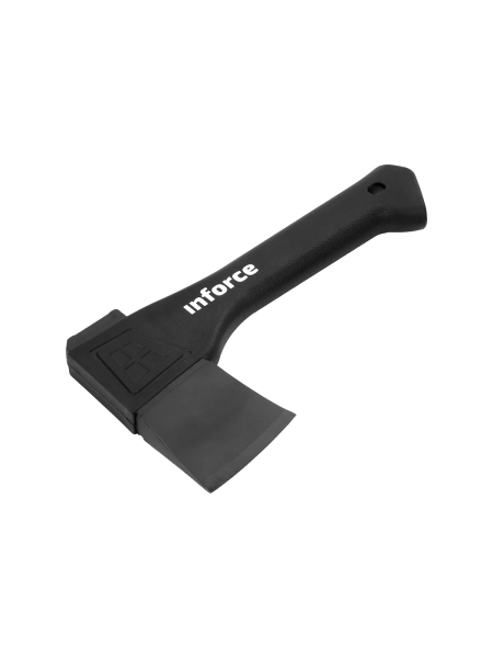 Универсальный топор с точилкой в кофре Inforce 440 г, 230 мм 06-12-23