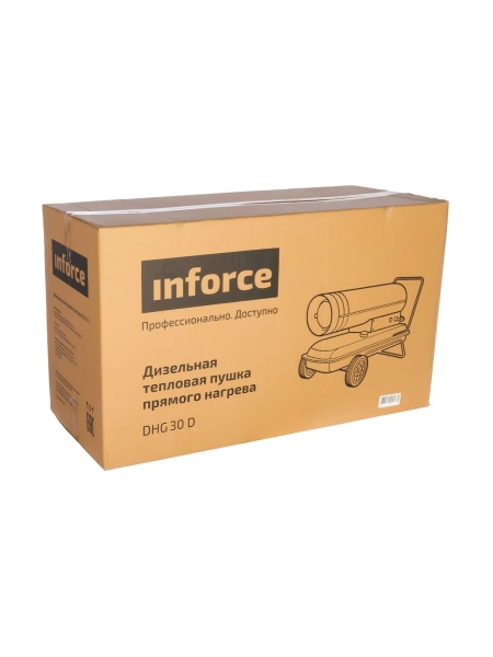 Дизельная тепловая пушка прямого нагрева Inforce DHG 30 D